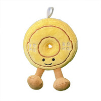 Jouets en peluche et pendentifs mignons en forme d'haltères, de kettlebells et de barres de musculation pour les passionnés