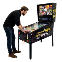 Mesin Pinball Virtual Retro Harga Grosir 1700-in-1 Mesin Arcade Koin untuk Pusat Permainan
