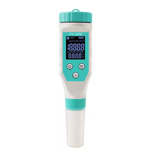 Testeur numérique de chlore libre Bibo Xtester-YY-1070 – Testeur numérique de chlore libre 7-en-1 pour la qualité de l'eau (pH/Salinité) - Product Image 1