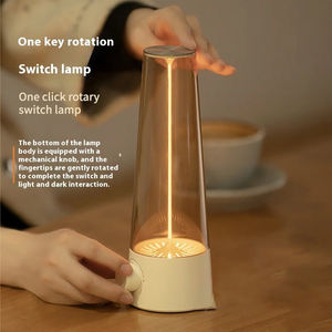 Lámpara de Escritorio LED Inalámbrica, Flexible, Portátil, Luz de Ambiente, Regalo de Cumpleaños, Luz de Luna Creativa para Dormitorio - Product Image 4