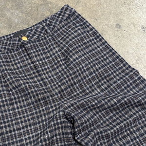Custom High Quality Check Knitted Men's <strong>Short</strong> <strong>Trousers</strong> Plaid Printed Hombre Casual Cropped Flannel <strong>Shorts</strong> - Product Image 2