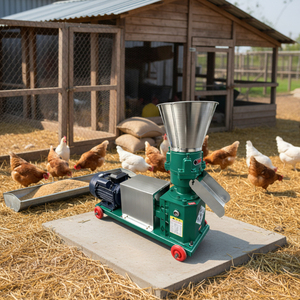 Machine à granulés à matrice plate pour l'alimentation animale, volailles, bétail, poulets, porcs, bovins, moutons - Product Image 2