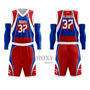 Nuevo diseño de logotipo, uniforme de baloncesto personalizado, 100% poliéster transpirable, último estilo, uniformes de baloncesto de la mejor calidad para hombre - Product Image 1
