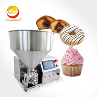 ORME Distributeur de crème électrique multifonctionnel neuf avec trémie de 30 L, machine à garnir les beignets et croissants avec injecteur de chocolat