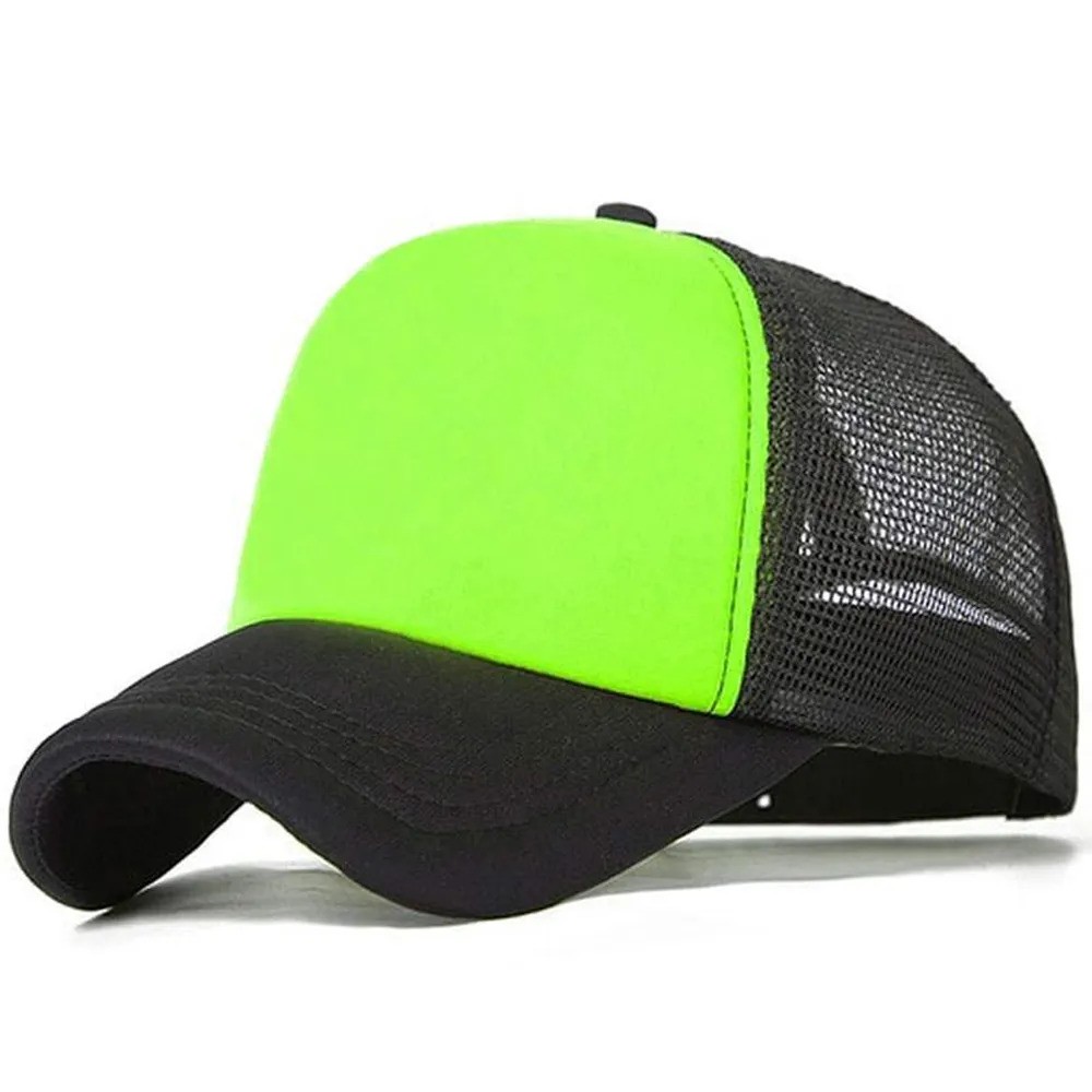 Trucker Cap Wholesale Custom Logo Embroidery Trucker Cap Solid Color Baseball Hat 5 panel Cap Wholesale Low Price