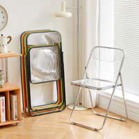 Chaises pliantes de luxe en plastique pour événements commerciaux, cadre métallique léger pour banquet de mariage, pour l'extérieur