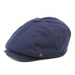 Casquette Gavroche Unie 8 Panneaux Printemps-Été-Automne pour Hommes – Idéale Sports et Tenues Décontractées – Vente en Gros - Product Image 5