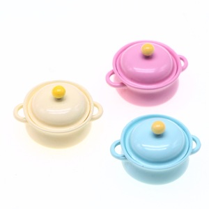 Miniatura de Olla para Casa de Muñecas, Modelo de Simulación de Utensilios de Cocina, Adornos DIY, Mini Cocina, Manualidades Creativas, Regalo, Artesanía en Metal - Product Image 6