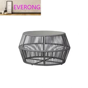 Modern Leisure Outdoor Aluminium Garden Furniture Beach Lounger <strong>Chair</strong> Rattan Reclining Lounge <strong>Chair</strong> with Ottoman - Product Image 5