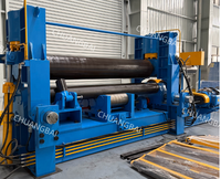 Vente directe usine : Cintreuse à trois plaques 20*3200MM pour tôles d'acier doux de 20MM, pour la cintrage de cônes et de cylindres