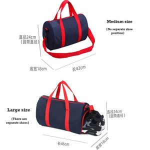 Latest Fashion Sports Gym Duffel Bag Lightweight Oxford Carry-on Tote <b>Luggage</b> with Wet Clothes Shoe Compartments Waterproof - Product Image 2