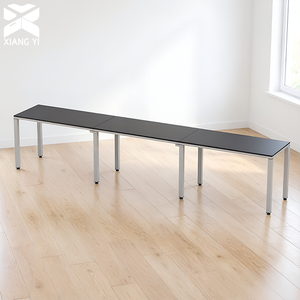 3 Personas Workstation <strong>Desk</strong> Escritorio 360x60x75cm Streamlined <strong>Long</strong> Row Office <strong>Desk</strong> for Modern Business Centers Office Table - Product Image 6