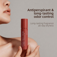 Déodorant anti-transpirant en stick à bille longue durée 48H, résistant à l'eau, parfum doux, pour hommes et femmes, marque distributeur