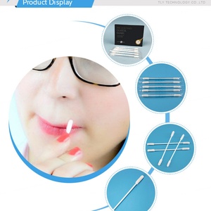 Tốt Nhất Bán OEM Cá Nhân Gói Chất Lỏng Đầy Mỹ Phẩm Bông Gạc Từ Bút Kẻ Mắt Trang Điểm Remover Làm Sạch Dầu Ô Liu Tăm Bông - Product Image 4