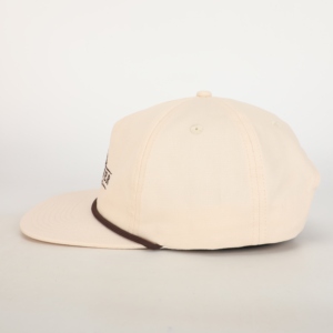 High Quality Classic Cotton 5-Panel Snapback Caps Adjustable <b>Plastic</b> Buckle With Embroidered <b>Letter</b> Logo Visor Sporty Rope Cap - Product Image 3