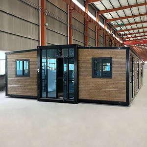 ภาชนะโครงสร้างเหล็กสำเร็จรูป3ห้องนอนกันพายุเฮอริเคนในบ้าน20Ft 40Ft ทันสมัยสำหรับอาคารสำนักงาน - Product Image 5