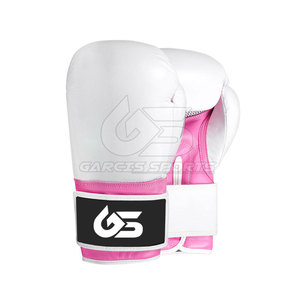 Gants de boxe MMA en cuir de vachette personnalisés professionnels GARCIS SPORTS GS-BG-221, doigts entièrement couverts, imperméables, arts martiaux, boxe - Product Image 1