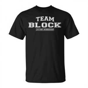 T-Shirt Personalizzabile con Cognome Familiare Team Block Proud Family, Prodotto Promozionale - Product Image 2
