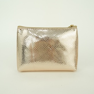 Maquiagem personalizada Saco Ouro Brilhante Toiletry Organizer <span class=keywords><strong>Set</strong></span> Batom Acessórios Pessoais Armazenamento 3pcs <span class=keywords><strong>Kit</strong></span> Viagem Saco Cosmético - Product Image 5