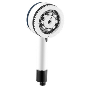 3D <b>Pressurized</b> <b>Shower</b> <b>Head</b> With Brush And Bubble Boosting Function For Home Bathroom - Product Image 1