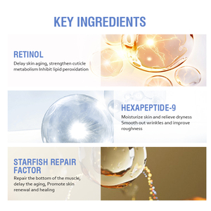 Péptidos de Retinol personalizados, vitamina E C, antiedad, arrugas, eliminar líneas finas, patas de gallo, ampollas de tóner - Product Image 5