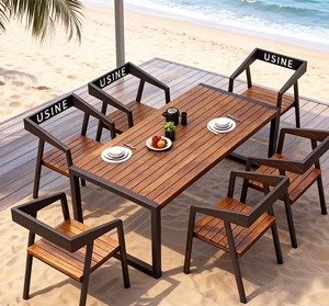 <span class=keywords><strong>Pas</strong></span> <span class=keywords><strong>cher</strong></span> Prix Moderne Simple Étanche Crème Solaire Restaurant <span class=keywords><strong>Balcon</strong></span> Salle À Manger Jardin Patio Table D'extérieur - Product Image 4