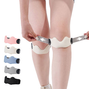 Attelle de genou en silicone pour stabilisation de la rotule – Soulagement de la douleur, réglable, légère, protection de base pour la course et les sports - Product Image 2