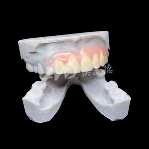 Service d'externalisation de prothèses dentaires flexibles personnalisées, prothèses amovibles Valplast pour laboratoire <span class=keywords><strong>dentaire</strong></span>, acceptation des fichiers STL - Product Image 2