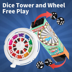 Jeu de société Monopoly anglais, <span class=keywords><strong>carte</strong></span> du monde épaissie, jeu de société en plastique Tycoon Immobilier, pour 14 ans et plus, vente en gros Tycoon Immobilier - Product Image 3