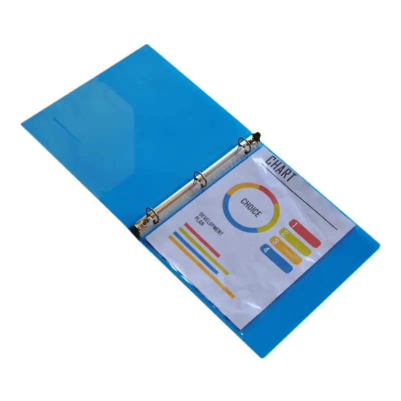 Paquet de 200 protecteurs de page en plastique transparent robuste à 3 trous renforcés pour 3 classeurs à anneaux compatibles avec le papier standard 8.5x11