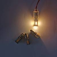 Petite lampe de décoration E10 Base AC/DC6v-12v 2w 2200k 2700k Led Ampoule