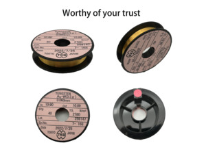 Fil d'électrode pour photocopieur noir et blanc Xerox/Konica/<span class=keywords><strong>Canon</strong></span>/Ricoh, 0,06 <span class=keywords><strong>mm</strong></span> / <span class=keywords><strong>40</strong></span> m, fil chargé - Product Image 4