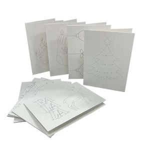 Carte de prière d'<span class=keywords><strong>anniversaire</strong></span> pour enfants à <span class=keywords><strong>imprimer</strong></span> soi-même avec un message de Noël personnalisé sur du carton et du carton ondulé - Product Image 1