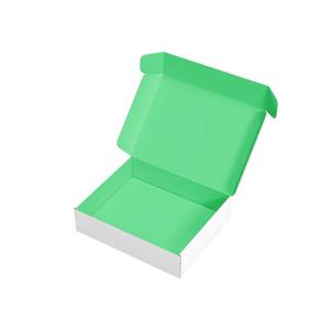 Boîtes postales numériques à double impression brillantes de conception simple chargeur latéral personnalisé ondulé pour emballage caméra écouteur haut-parleur - Product Image 1