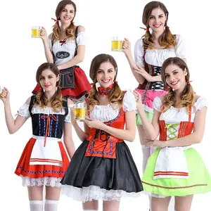 Популярные красивые в наличии костюмы на Октоберфест для фестиваля пива для женщин и девочек