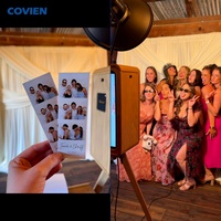 Factory Direct Double Sided 18.5 Inch Touch Screen Photo Booth for Wedding with Windows and iPad