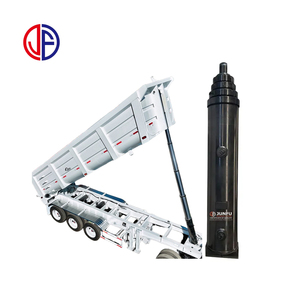 Xy lanh thủy lực nâng hạ dạng kéo dài 5 cấp, 50 tấn, đơn tác động JF 250 BAR dùng cho xe tải ben Bắc Mỹ - Product Image 3