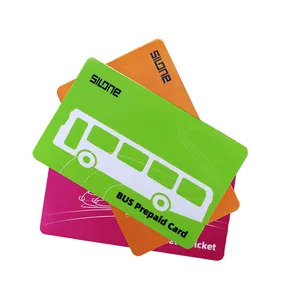 13.56mhz Smart RFID NFC Duelo interface Cartão Transporte Metro Ticket