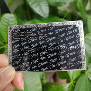 ProstekCard en acier inoxydable doré brillant Créez votre propre <span class=keywords><strong>carte</strong></span> <span class=keywords><strong>de</strong></span> <span class=keywords><strong>visite</strong></span> personnalisée Cartes <span class=keywords><strong>de</strong></span> <span class=keywords><strong>visite</strong></span> en métal noir avec logo - Product Image 4