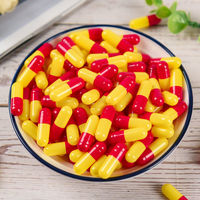 Capsules Vides Authentiques de Taille 0 en Gélatine Bovine, Dures, Végétariennes, Molles, Brunes, Dorées, Oranges, Véganes, en Gros d'Origine Fabricant