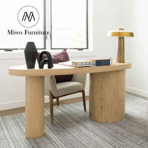 Thiết Kế Hiện Đại Cổ Secretaire Văn Phòng Rắn Gỗ Ông Chủ Máy Tính Bảng Phòng Ngủ Trẻ Em Với Ngăn Kéo Viết Nghiên Cứu Bàn - Product Image 2