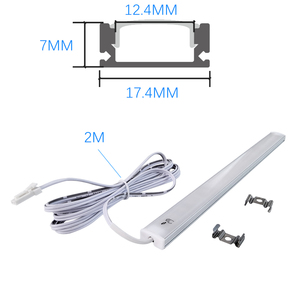 Interruptor de sensor de onda de barrido de escaneo manual de 12V personalizable sin contacto 3000K4000K6000K LED lineal armario Luz - Product Image 3