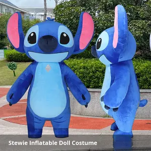 Disfraz Inflable <span class=keywords><strong>de</strong></span> <span class=keywords><strong>Sonic</strong></span> con Material <span class=keywords><strong>de</strong></span> Algodón y Etiqueta en el Cuello - Product Image 1