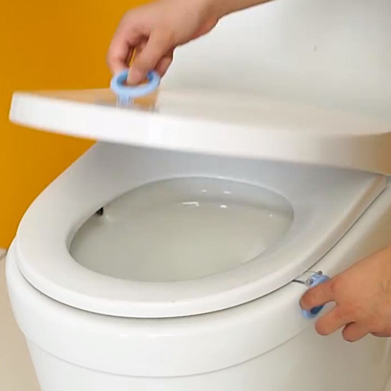 Прозрачный подъемник для сиденья унитаза, прочное кольцо для ванной и туалета, крышка, аксессуары для дома, подъемная ручка для крышки унитаза, подъемник крышки от грязи