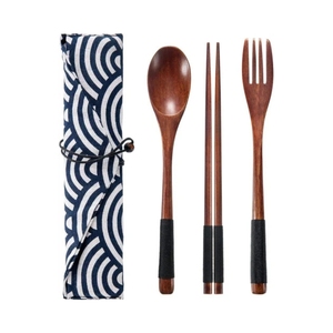 Polaris Agri ensemble d'ustensiles en bambou 5 pièces écologiques avec logo personnalisé de haute qualité poignées en bois vaisselle durable Vietnam - Product Image 5
