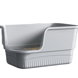 <b>Extra</b> <b>Large</b> Cat Litter <b>Box</b>, Splash-Proof Semi-Enclosed Cat Toilet, <b>Extra</b> <b>Large</b> Open Maine Coon Giant Cat Litter <b>Box</b> - Product Image 4