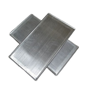 Plateau à hamburger antiadhésif standard 400*600mm / Plaques à hot-dogs pour four rotatif - Product Image 6