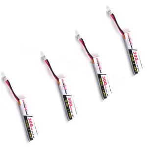 Happymodel Mobula6 Mobula 6 1S 3.8V 300MAh 30C แบตเตอรี่ Lipo PH2.0ปลั๊กสำหรับโดรน FPV Racing Whoop BetaFPV