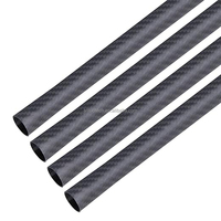 Mât télescopique en fibre de carbone 3K, poteau sportif en fibre de carbone 3K, tube en carbone pour support de drone, modèle RC, arceau de queue, axe