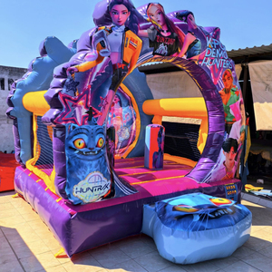 <span class=keywords><strong>Castello</strong></span> Gonfiabile Commerciale K-POP Demon Hunters, <span class=keywords><strong>Castello</strong></span> Gonfiabile Personalizzato per Bambini, Noleggio per Feste all'Aperto, Casa Gonfiabile - Product Image 3